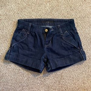 Joe’s Denim Jean Shorts in Dark Blue SIZE 24 (Women)